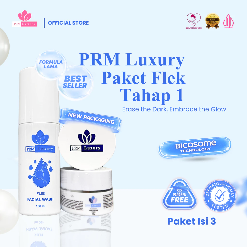 PRM LUXURY Paket Skincare Flek Tahap 1